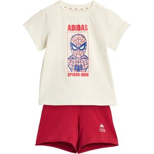 adidas Sportswear ADIDAS MARVEL SPIDER-MAN T-SHIRT SET - Kinderen - Wit- 62