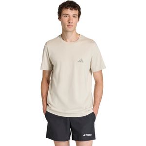 adidas TERREX Terrex Mountain Graphic T-shirt - Heren - Beige