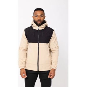 Beige Zomerjas heren Maat M met Rits - Zomerjassen - Zomerjas Heren Jas