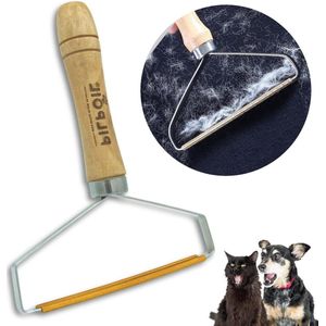 Handmatig anti-pilling-scheerapparaat - herbruikbaar - dierenborstel - pluisreiniger - verwijdert hardnekkig haar - textiel - tapijt jas - bank - kleding - autostoel