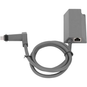 Ethernet-adapter voor Satellietinternet V2, Dishy Kabeladapter Naar RJ45 Connect PoE-injector, Ruimtebesparend, Werk voor Dishy V2 Internetkit