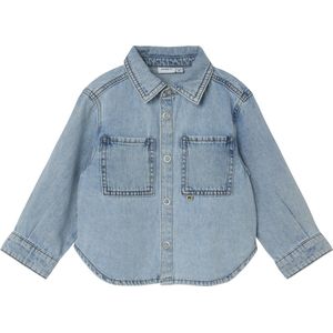 Name It Jongens Jeanshemd Light blue - NMMTEN - Maat 104