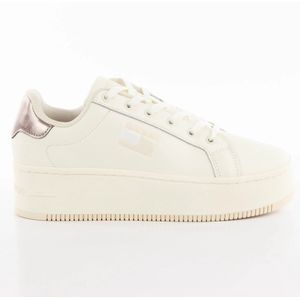Tommy Jeans Flatform Metallic Schoenen WitVrouw