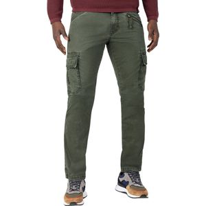 Timezone Regular Bentz vrijetijdsbroek voor heren, Olijfhout., 29W / 30L
