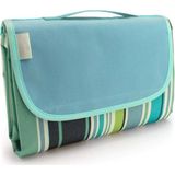 FEDEC Picknickkleed - Strandkleed - Strandlaken - 150x200CM - Blauw/Groen
