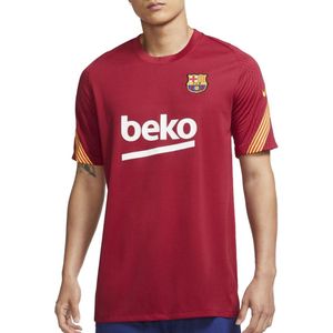 Nike Sportshirt - Maat S - Mannen - rood/wit/geel