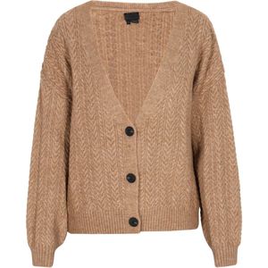 DreiMaster - Klassik - Gebreid Vest - Lichtbeige