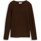 TOM TAILOR - 1016350 - Trui - Dark Pecan Brown - Dames