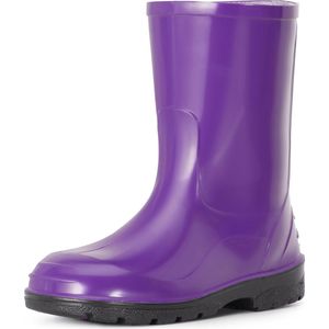 Ladeheid LA-LMG-939-Oli Dames Regenlaarzen - Rubber - Hoog - PVC - Waterdicht – Violet – 26