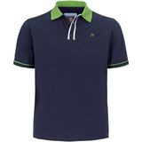 Jan Vanderstorm - ISFRIED - Poloshirt - Blauw - Heren - Grote Maten
