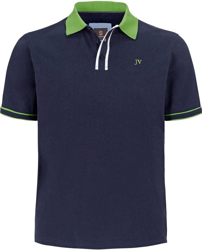 Jan Vanderstorm - ISFRIED - Poloshirt - Blauw - Heren - Grote Maten