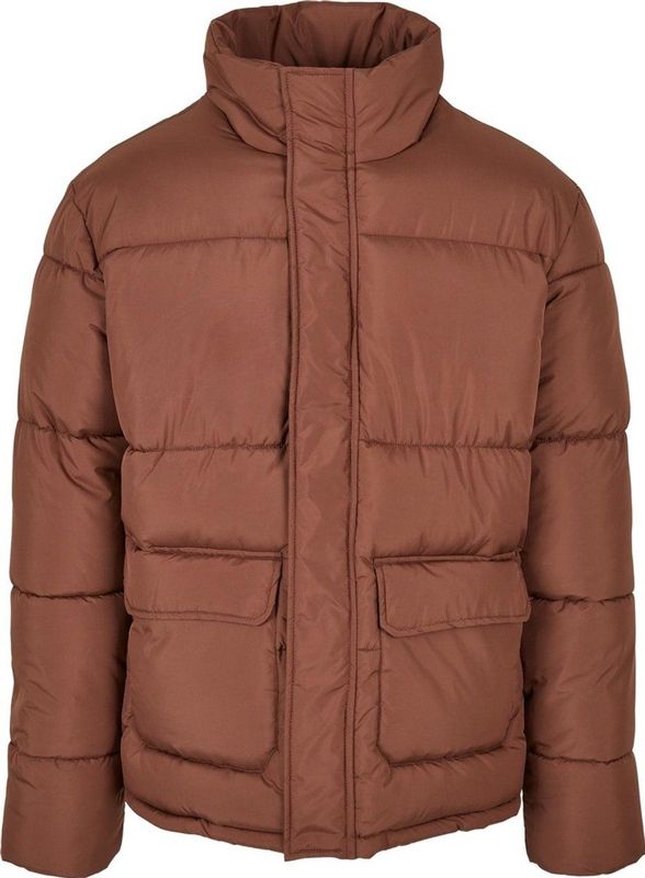 Urban Classics - Short Puffer Jacket - L - Bruin