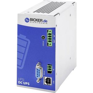 Bicker Elektronik - UPSI-2406DP1 - DIN-rail UPS - 24V-DC - Lithiumionbatterij
