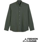 marc o'polo - Heren hemd - Maat M - Mannen - Khaki - katoen