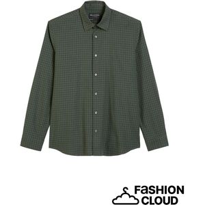 marc o'polo - Heren hemd - Maat M - Mannen - Khaki - katoen