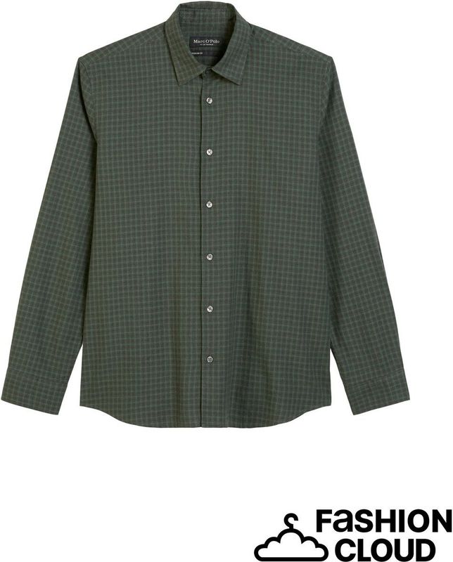 marc o'polo - Heren hemd - Maat M - Mannen - Khaki - katoen