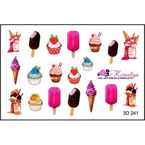 Korneliya 3D Waterdecal - 3D 241