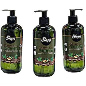 Sleepy Premium Green Care Series vloeibare zeep (parabenen- en glutenvrij ) 3x 500ml - Sleepy Premium Green Care Series Liquid Soap ( Paraben-, Gluten-Free) - Sleepy Premium Green Care Serisi Sıvı Sabun (Paraben ve Gluten İçermez) 3x 500 ml