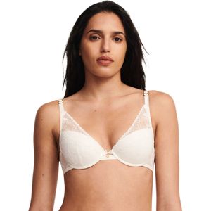 Chantelle Orchids Push-up BH Ivoor 80 D