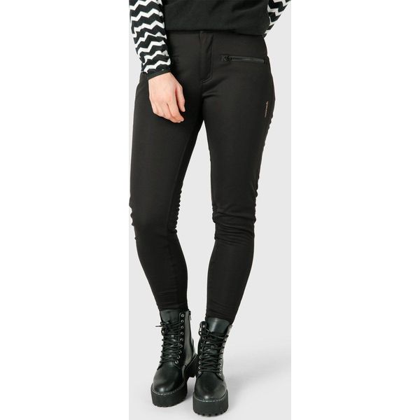 Sarlini Dames Lounge Legging Met Fleece Voering Zwart