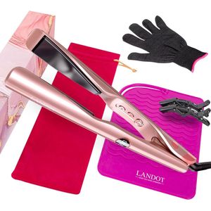 2-in-1 Stijltang en Krultang voor Professionele Haarstyling