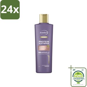 Andrélon – Shampoo – Pro Care Protein Plex Repair – 250 ml - Voordeelverpakking - 24 stuks - Herstel haar - Beschadigd haar