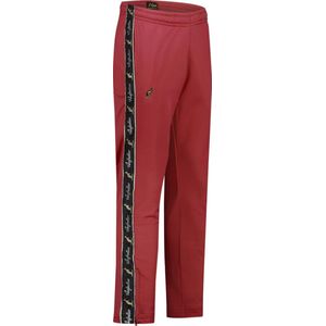 Australian broek met zwarte bies bordeaux en 2 ritsen maat XXS/42