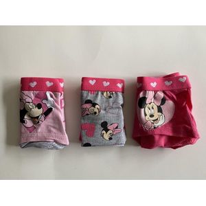Hipster voor meisjes | ondergoed voor meisjes |Minnie Mouse| 6-8 jaar | 122/128 |3 pack