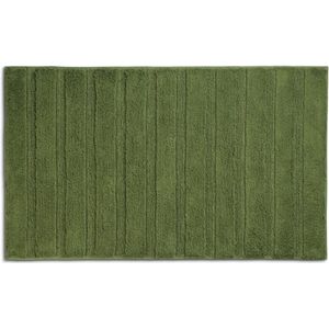 Badmat, 120 x 70 cm, Katoen, Mos Groen - Kelas-sMegan