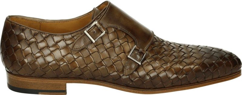 Magnanni - 25667 - Gespschoenen - Bruin - Herenschoenen - Glad Leer