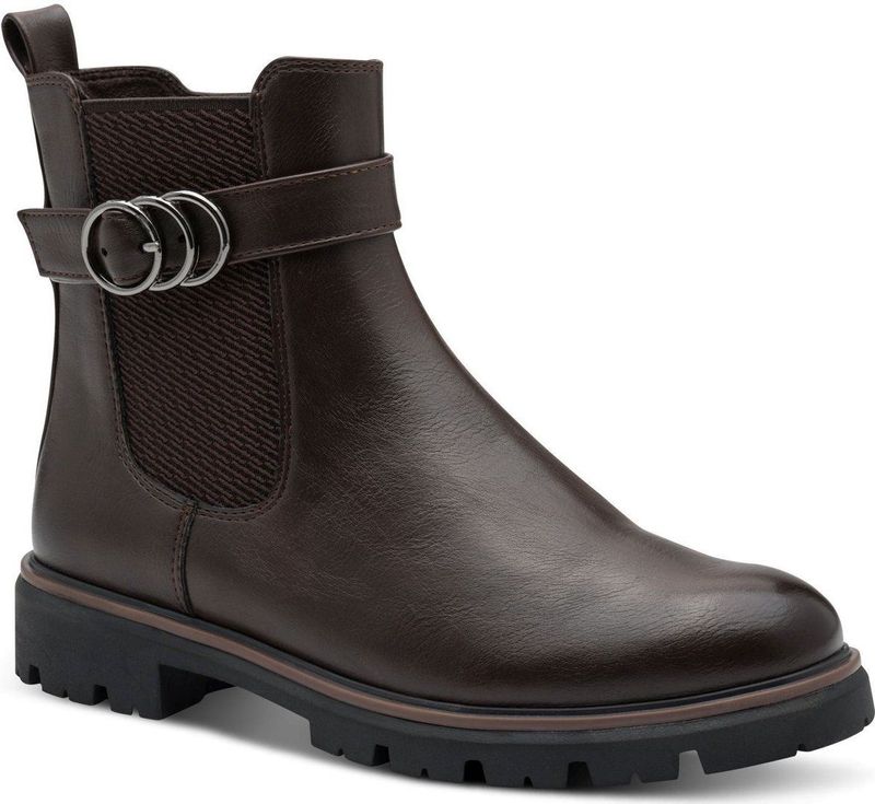 Marco Tozzi - Chelsea Boots - Zwart - 2-25420-45 - F-breedte