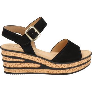 Gabor dames sandaal - Zwart - Maat 37,5