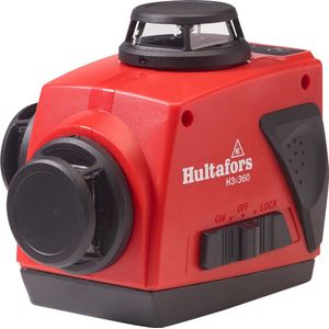 Hultafors Kruislijnlaser H3 rood - 3x360 graden