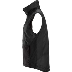 Snickers 4548 AllroundWork, Winter Bodywarmer - Zwart/Zwart - XXL