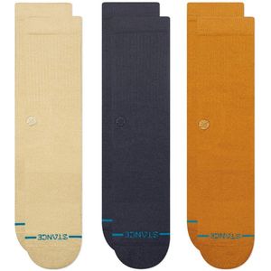 Stance - Icon Crew - Sportsokken - Bruin - 3-Pack