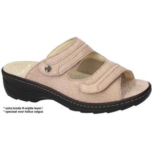 Fidelio Hallux -Dames - taupe - slippers & muiltjes - maat 41