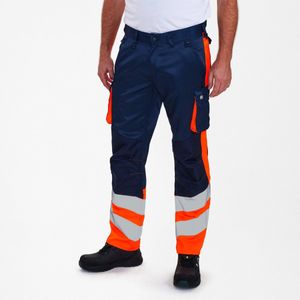 Engel Safety Light werkbroek 2547-319 - Blue Ink / Hi-vis Orange - 72