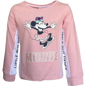 Disney Minnie Mouse Shirt - Lange Mouw - Roze - Maat 116 (6 jaar)