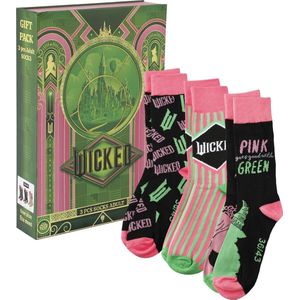 Wicked Wicked Logo Unisex Sokken - meerkleurig - one size