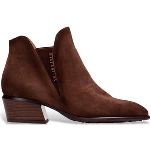 Hispanitas - Verona - Leren Enkellaarsjes - Bruin - Casual