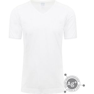 Alan Red T-shirt Oxford Wit - Maat S - Heren - Basic T-shirts