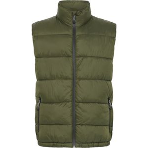 BLEND Bodywarmer ' BHEIDEN '  donkergroen