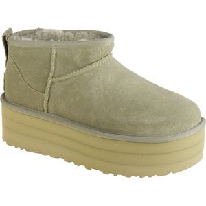 UGG Classic Ultra Mini Platform 1135092-SDC, Vrouwen, Groen, Laarzen,Sneeuw laarzen, maat: 36