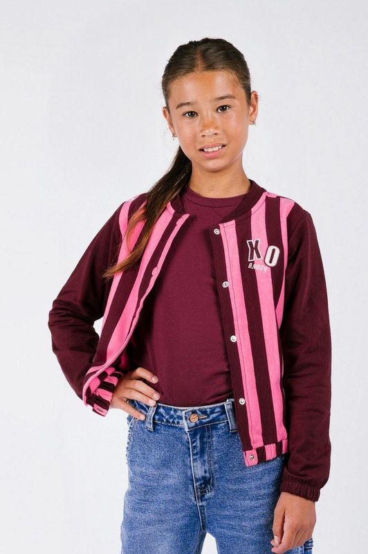 B.Nosy - Cynthia - Vest - Roze Gestreept