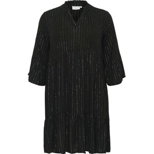 Kaffe - Curve Lio - Damesjurk - Halflang - Regular Fit - 100% Viscose