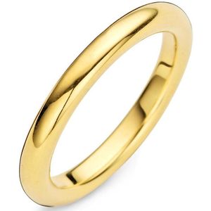 Moments Ring  14952AY/56 Zilver geelgoudverguld 17.75 mm (56) Ring zonder stenen