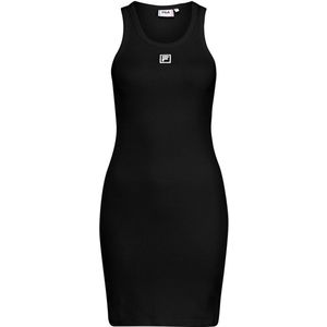 Fila - Linkebeek Sleeveless Rib Dress FAW1004 - Jurk - Zwart