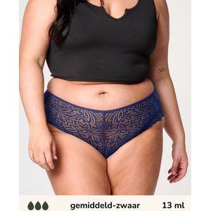 Moodies incontinentie ondergoed - Hipster lace - gemiddeld-zwaar kruisje - maat XXL - navy
