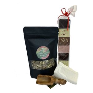 Strik&Stralend - thee en chocola brievenbus duurzaam - thee - theezakje - maatschepje - melkchocolade