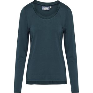 ESSENZA Luyza Uni Top Lange Mouw deep sea blue - XL